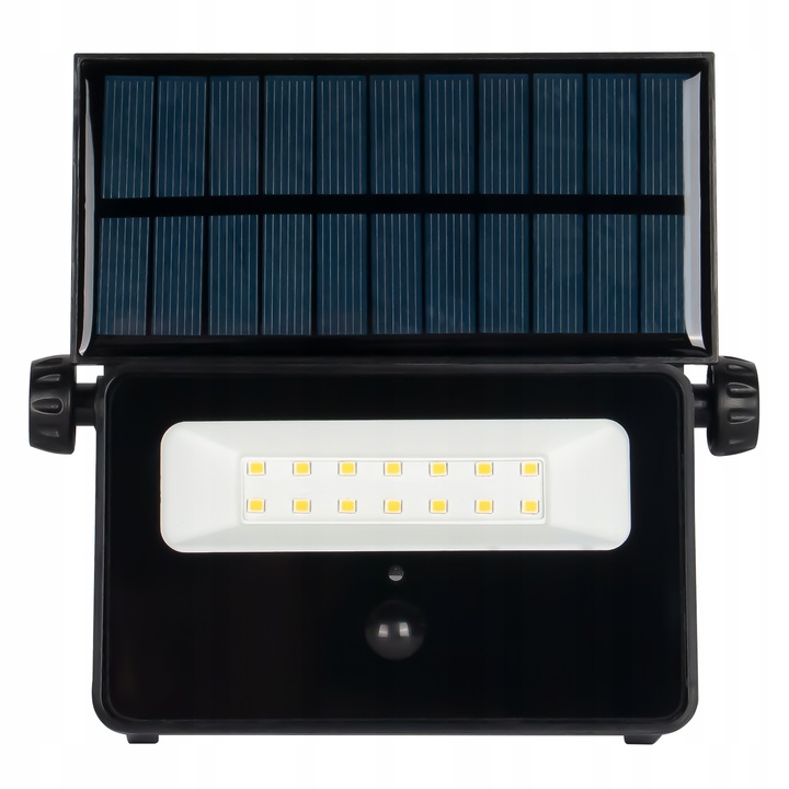 Solar LED floodlight 30W 4500K Black
