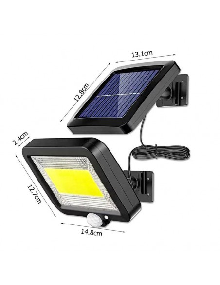 SOLARLAMP LED IP54 COB PIR