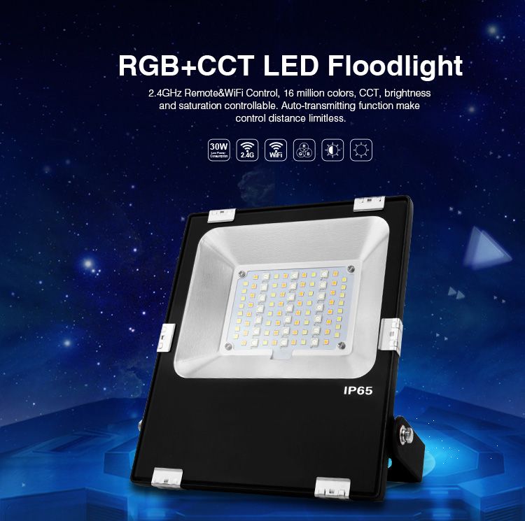 LED Floodlight 30W RGB + CCT Mi-Light - FUTT03