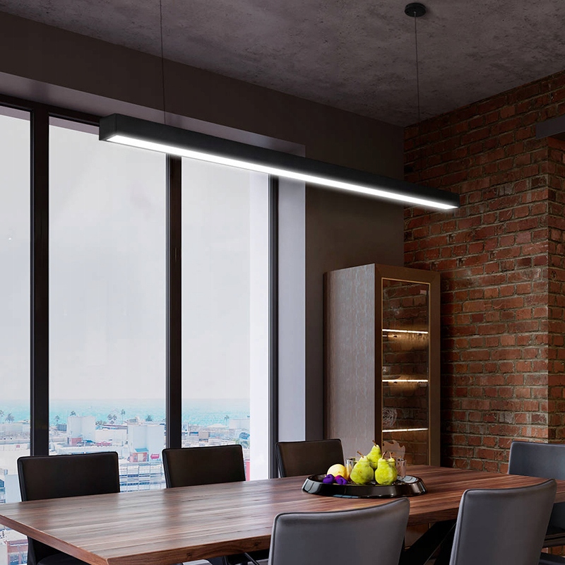 Linear pendant lamp 40W 120cm