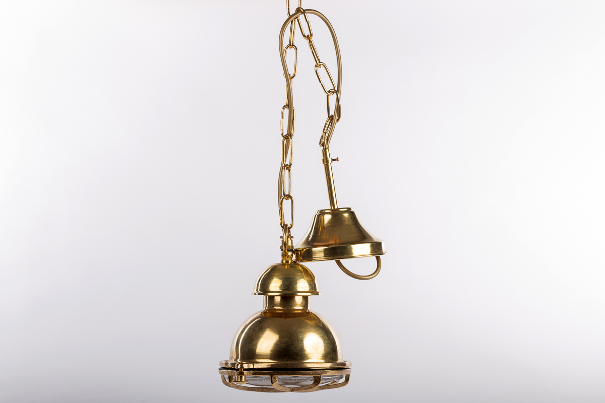 Ceiling Lamp Loft Industrial Brass E27 IP53