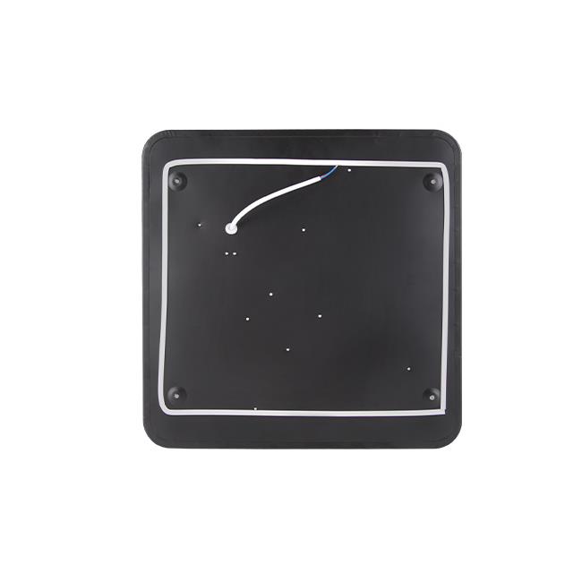 Led ceiling lamp 40W 400mm square black