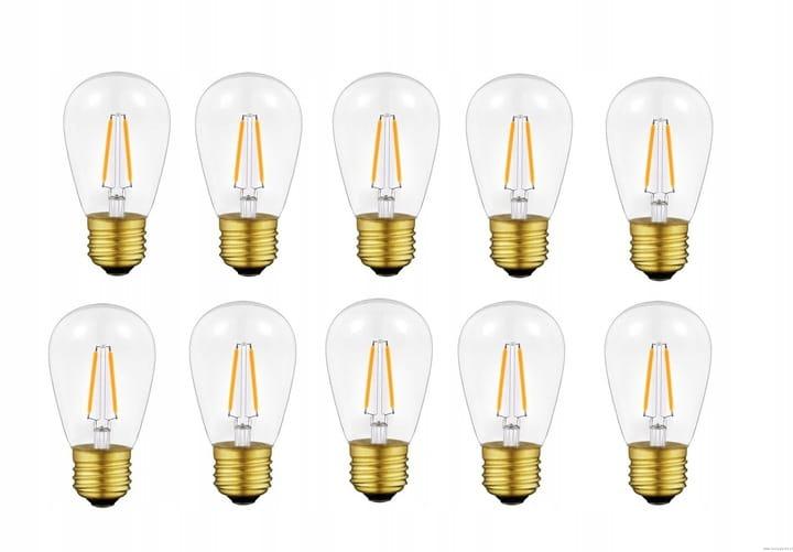 MasterLED - ST14 2700K 2W - lamp E27 - Filament - 10stuk