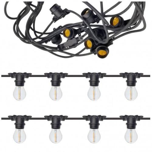 LED lichtslingers 20M 20x E27