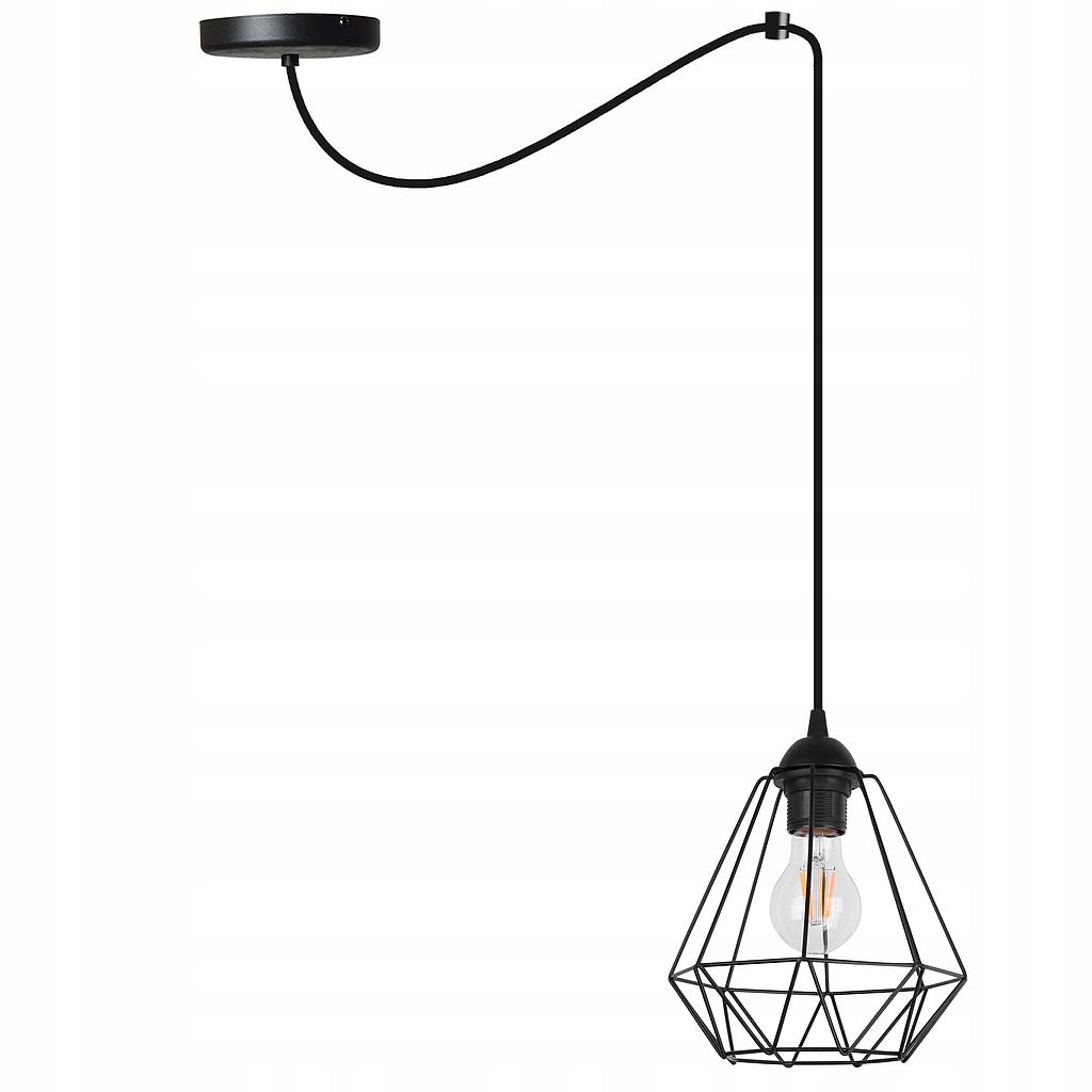 Loft Light Home Spider 1 hanglamp, zwart