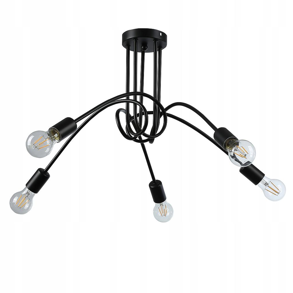 LED hangende plafondlamp-kroonluchter, LOFT LOOP E27 fitting