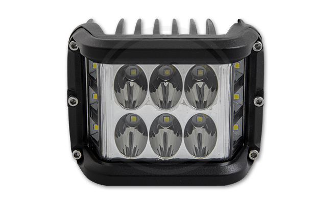 Voertuigen Verlichting Off-Road Werklamp 10-60V 36W 12LED zijkant