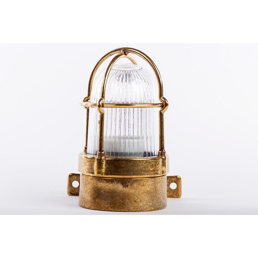 Loft industriële wandlamp Messing E27 IP64
