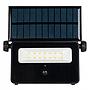 Solar LED floodlight 30W 4500K Black