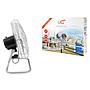 Stand fan LTC 3in1 WT04 70W, 18``, chrome.