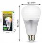 Smart LED bulb Milight E27 9W RGB + CCT FUT012