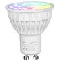 LED bulb with changeable color GU10 WW RGB + WW-CW CCT