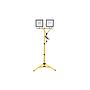 LED construction lamp floodlight tripod 2x100W 4500K