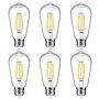 Set 6x E27 LED filament 10W 1000lm decorative bulb